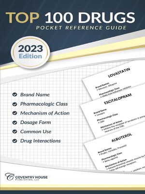 cover image of Top 100 Drugs Pocket Reference Guide (2023 Edition)
